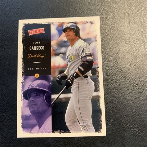 B50b 97 Jose Canseco Tampa Bay Devil Rays 2000 Upper Deck Victory EBay