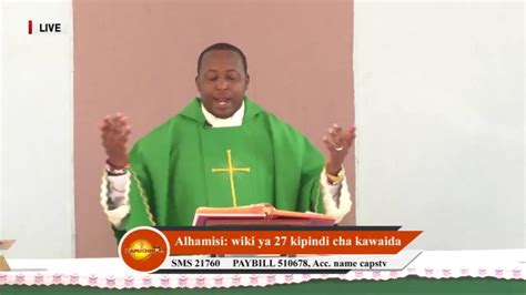 08 10 2020 Capuchin TV LIVE 2nd Mass Thursday Of The Twenty Seventh