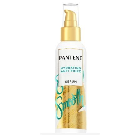 Pantene Pro V Smooth Hair Hydrating Anti Frizz Serum 5 9 Oz Walmart