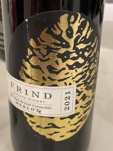 Frind Estate Winery Merlot | Vivino US