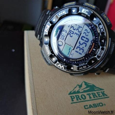 Casio Pro Trek Prw Revue Et Test Moonwatch Fr