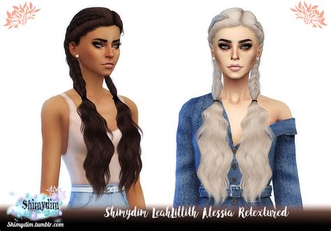 Shimydim Sims S Leahlillith Alessia Retexture Naturals Unnatruals