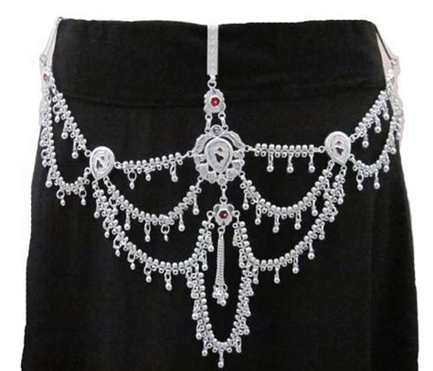 Indiastop Oxidized Silver Handmade Body Chain Charm Waist Belt Bikini Festival Jewelry At Rs 310