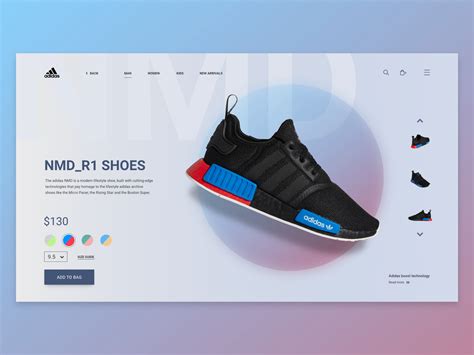 Adidas Shop By Rezo Chigogidze On Dribbble