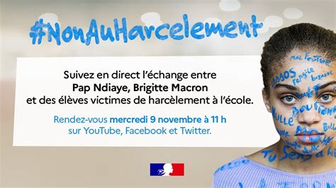 En Direct Pap Ndiaye Et Brigitte Macron Changent Avec Des Jeunes Sur