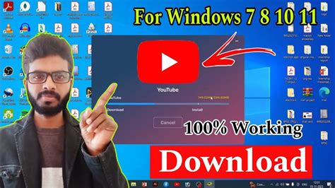 How to Download YouTube in windows 7 8 10 11 || YouTube Download and ... 