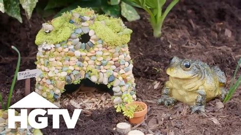 Way To Grow How To Make A Toad House HGTV YouTube