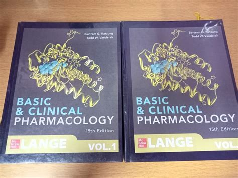 Katzung Basic And Clinical Pharmacology 15th Ed Vol 1and2 Hobbies