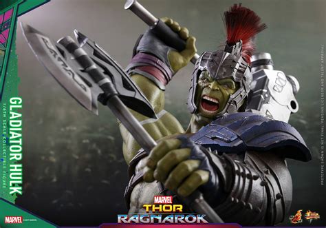 Hot Toys Reveals Roadworn Thor And Gladiator Hulk THOR RAGNAROK Action Figures GeekTyrant