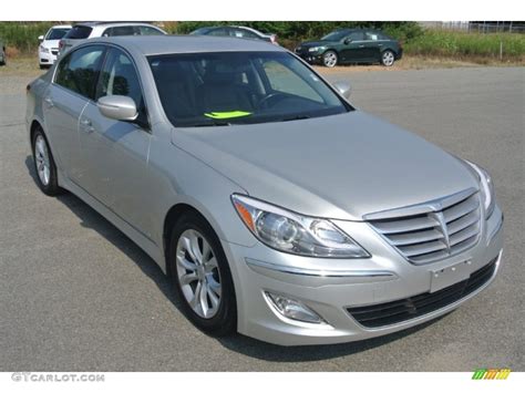 2012 Platinum Silver Metallic Hyundai Genesis 38 Sedan 95391286