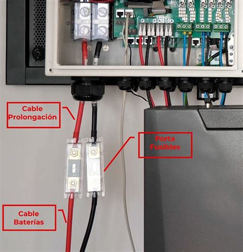 Kit De Cables Para Bater As Pylontech