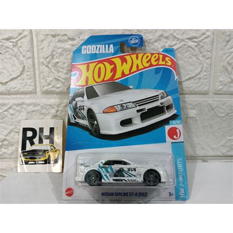 Jual Hot Wheels Nissan Skyline Gt R R Godzilla Us Card Shopee Indonesia