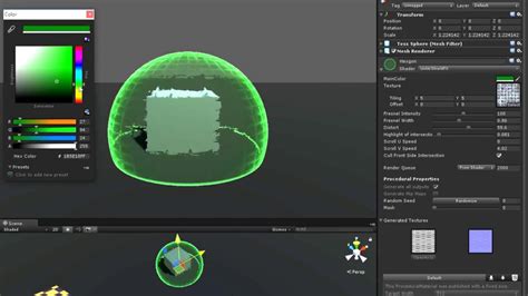 【unity Shader】forcefield Effect Youtube