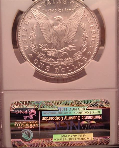 1880 S Morgan Dollar Ngc Ms 64 Certified Uncirculated By Ngc