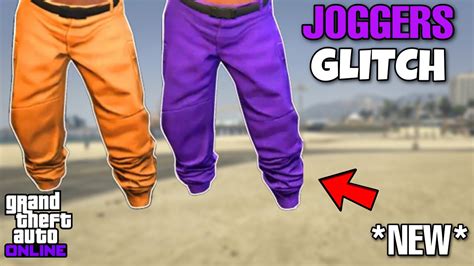 BRAND NEW HOW TO GET ORANGE AND PURPLE JOGGERS IN GTA 5 ONINE 1 64