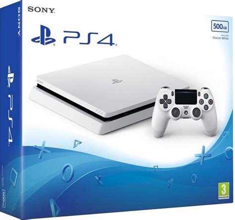 PlayStation 4 Slim 500GB bílá PS719755517 TSBOHEMIA CZ