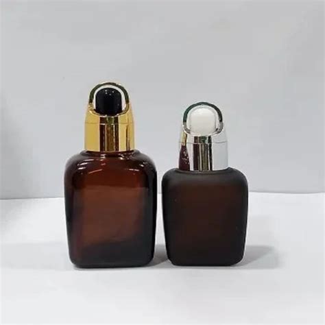 50ml Square Amber Dropper Bottle At Rs 20 Piece Glass Dropper Bottle