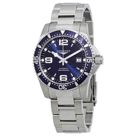 Longines Hydroconquest Automatic Blue Dial Mens Watch L37424966