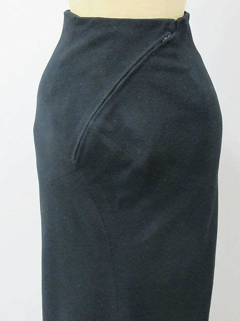 Skirt Charles James American Born Great Britain Wool