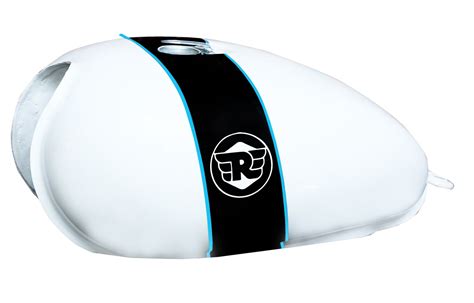 Royal Enfield Classic Fuel Tank White The Bikerz