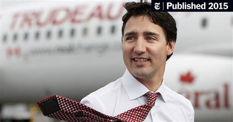 Justin Trudeau Takes An Image And Wins With It The New York Times