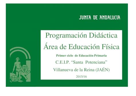 Pdf Programaci N Did Ctica Rea De Educaci N F Sica C E I P