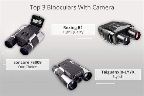 7 Best Binoculars with Camera in 2022