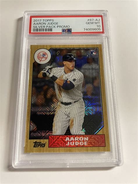 Aaron Judge Topps Silver Pack Aj Chrome Promo Price Guide