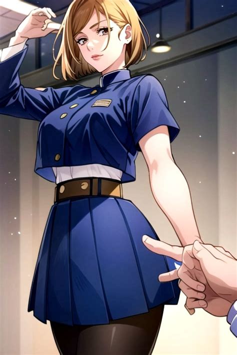 Screencap Detallado Azteca Kugisaki Nobara Jujutsu Kaisen Hentai IA