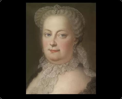 Glass Place Mat of Portrait of Empress Maria Theresia of Austria