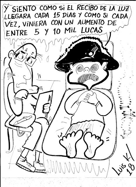 Las Luiscaricaturas De Luis K Electrizante Noticia