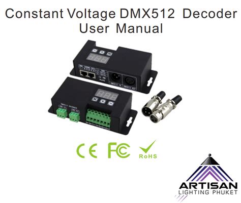 Constant Voltage Dmx Decoder A Ch Max V W V W