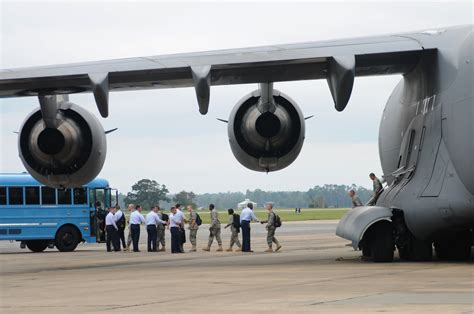 Students arrive by C-17 Globemaster III > Keesler Air Force Base > Article Display