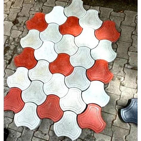 Available In Red Grey Yellow Concrete Cosmic Interlocking Paver Block