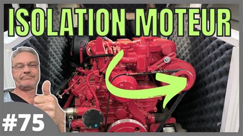 ISOLATION PHONIQUE MOTEUR Et Arceau Inox YouTube