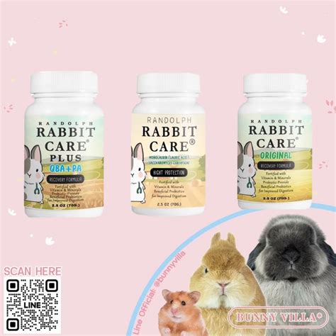 Randolph Rabbit Care อาหารเสริมชนิดผง แรบบิทแคร์ Shopee Thailand