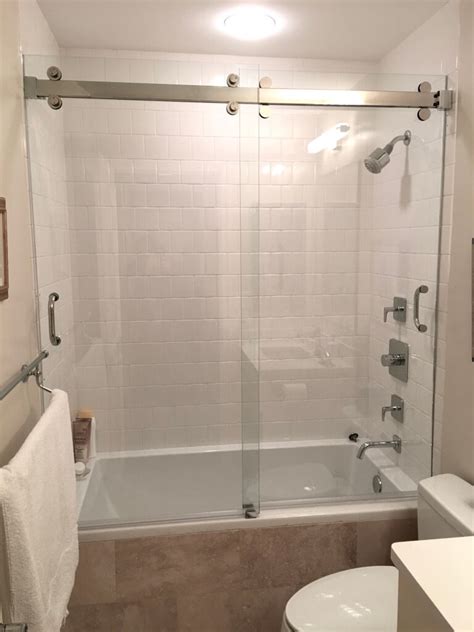 Barn Style Doors Hydro Slide Bypass Shower Doors Destin Glass