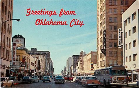 Main & Robinson | Oklahoma City Historical Postcards • Oklahoma City ...