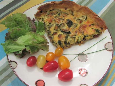 Recettes De Tarte Aux Courgettes Et Bacons