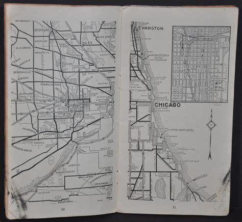 Rand Mcnally Official Auto Trails Map District Number Southern