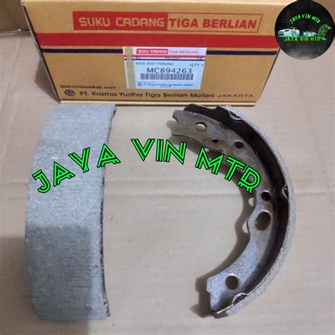 Jual Hand Brake Shoe Kampas Rem Tangan Canter Ps125t Turbo Ps135 Ps136