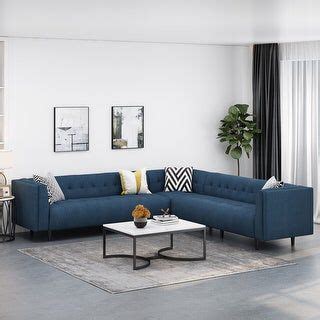 Hardaway Seater Fabric Sectional Sofa By Christopher Knight Home