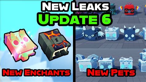 😱boss Chest Mimic Enchant New Pets And More Update 6 New Leaks In