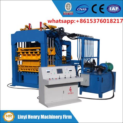 Qt Automatic Hydraulic System Hollow Bricks Blocks Making Machines