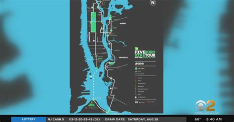 Five Boro Bike Tour Peddles Through In Manhattan After Tropical Storm