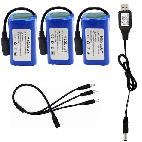 7 4 V 12000mAh Hoch Leistungs Akku Mit USB Ladeger T F R T188 T888 4