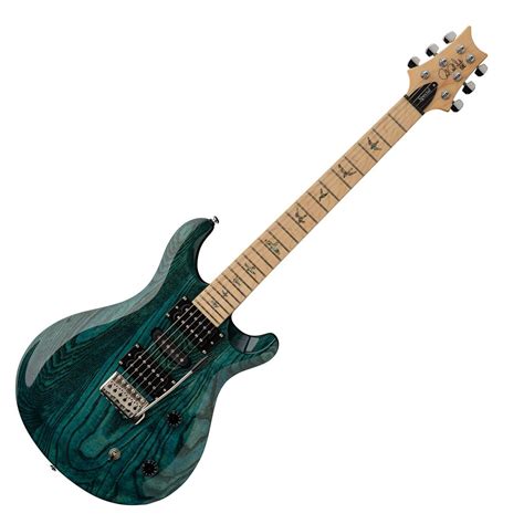 PRS SE Swamp Ash Special Electric Guitar In Iri Blue Gig Bag Guitar