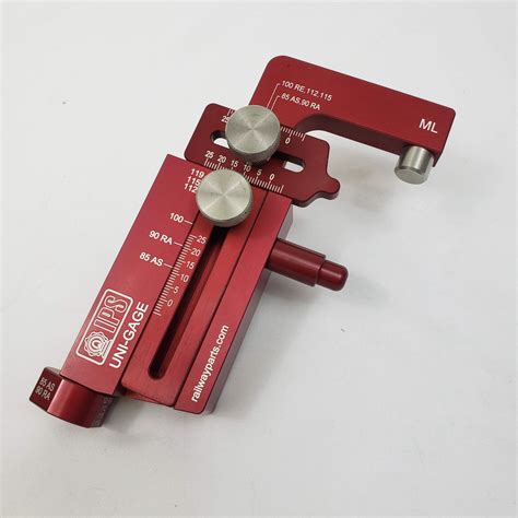 Railroad Tools And Solutions Inc Rail Wear Gauge Imperial Or Metric