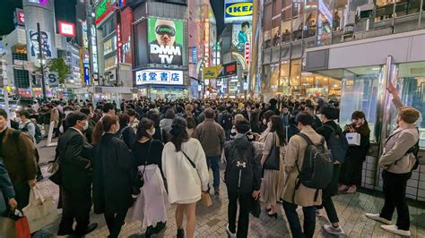 Fhd Shibuya Night Walkinglive Camera Youtube