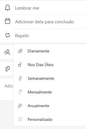 Adicionar Datas Para Conclus O E Lembretes No Microsoft To Do Suporte